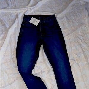 Stylish Dark Blue Women's Skinny Jeans